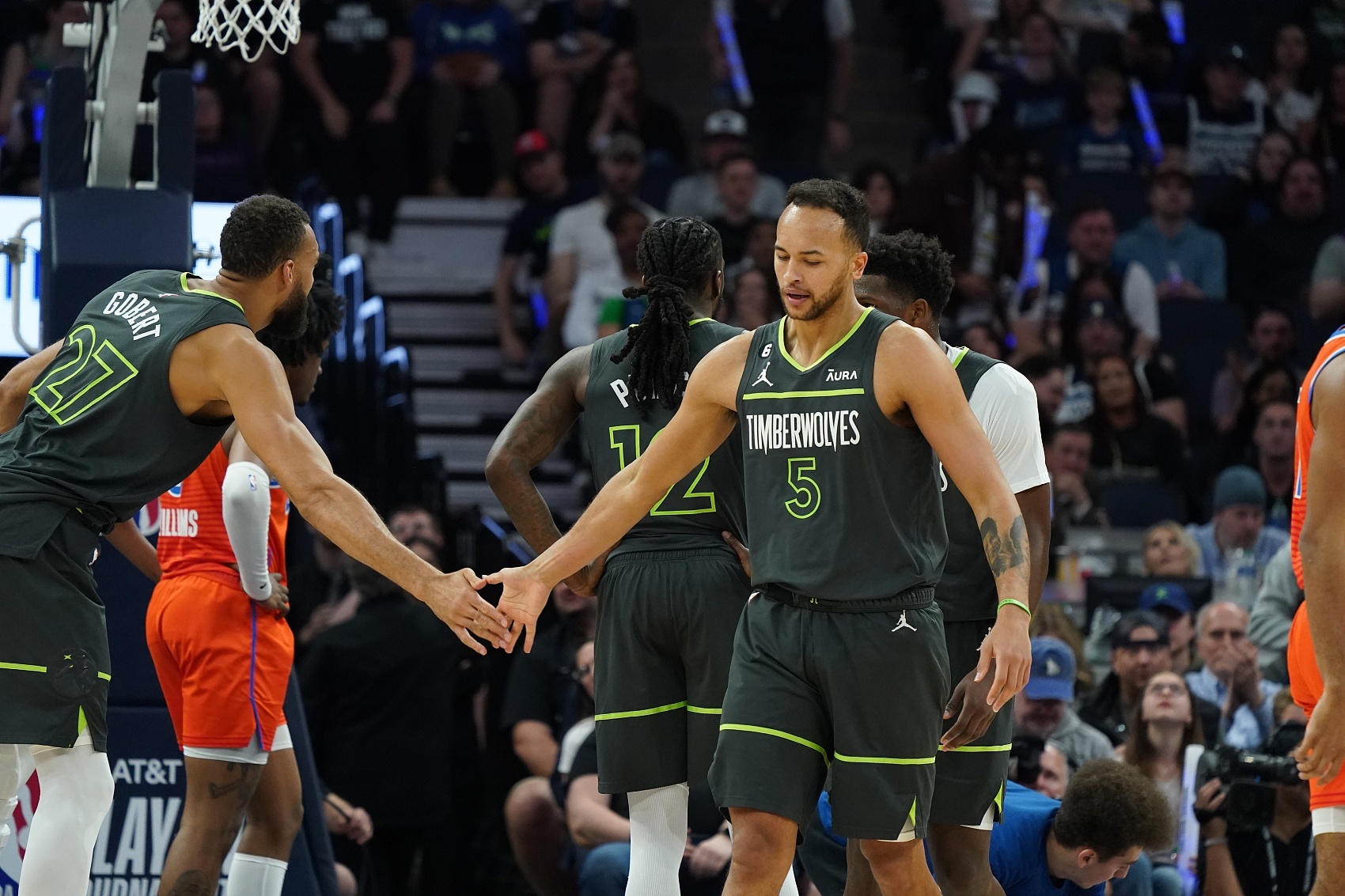 戈贝尔：最怀念李凯尔的传球 他能串联球队&amp;总能给队友创造机会