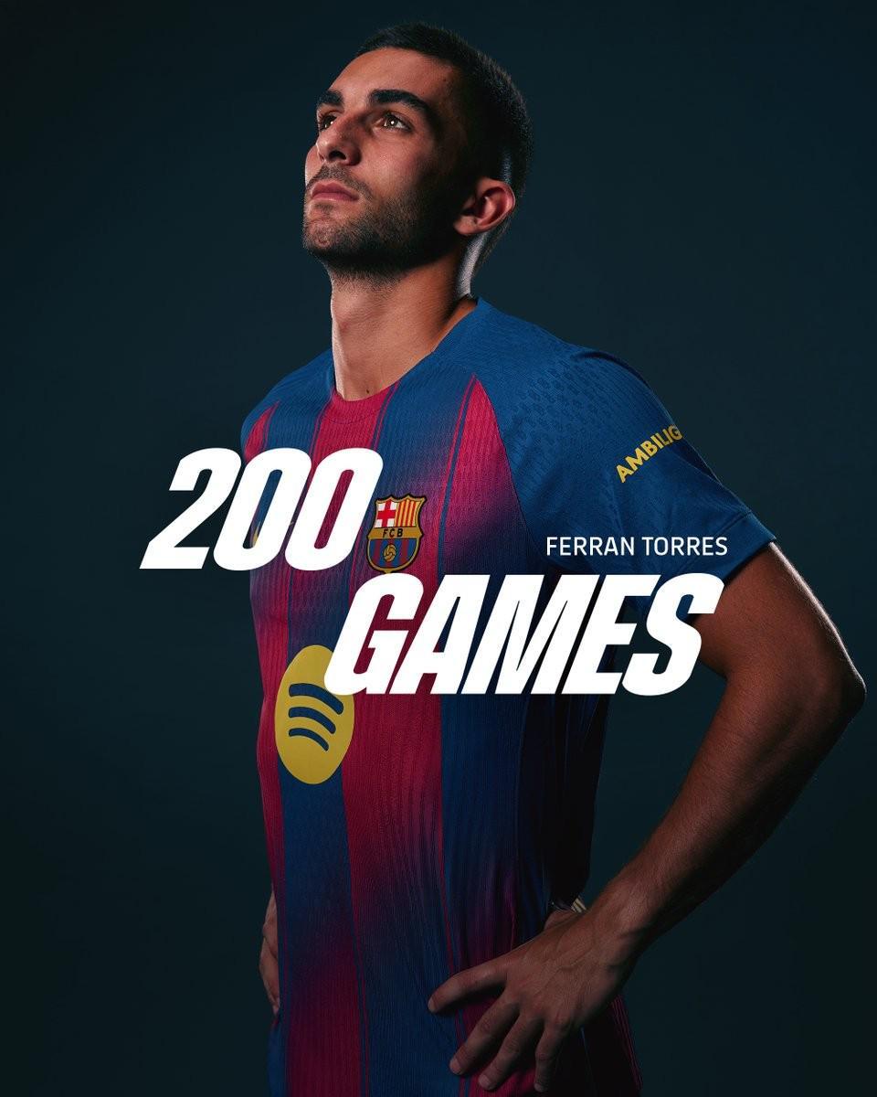 百家乐-替补上阵，费兰迎来巴萨生涯第200场正式比赛